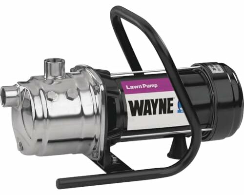 WAYNE PLS100 1 HP Portable Stainless Steel Lawn Sprinkling Pump