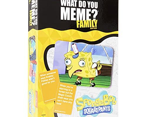 WHAT DO YOU MEME? Spongebob Family Edition – The Hilarious Game for Meme Lovers