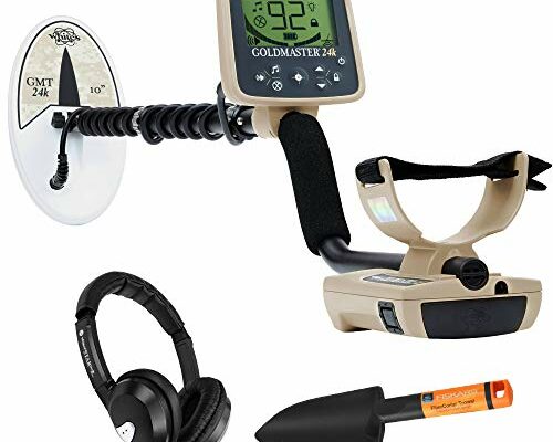 Whites Goldmaster 24k Metal Detector with 6 x 10 DD Waterproof Search Coil