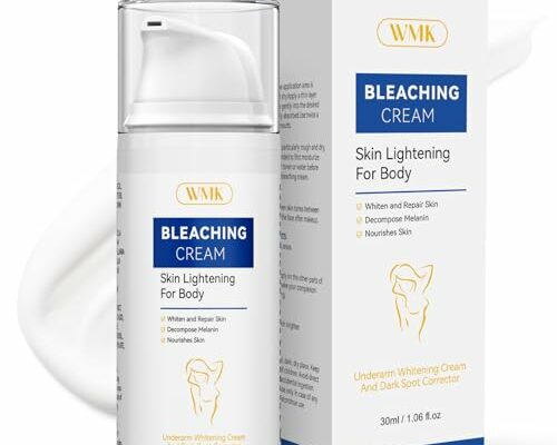 WMK Skin Lightening Cream for Intimate Areas – Vitamin C Dark Spot Remover for Underarms, Knees, Elbows & Bikini Line