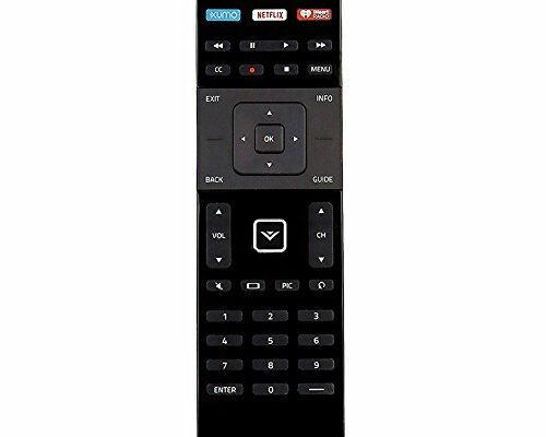 XRT122 Replace Remote fit for Vizio TV E390i-B1E E280i-B1 E231-B1 E65-C3 E700i-B3 D24-D1 D60-D3 D65-D2 D43-D1 D50-D1 D32X-D1 D40-D1 65UD2 E32C1 E65C2 E60C3 E65C3 D39HD0 E48C2 D50UD1 D32D1 E55C2 E60C3