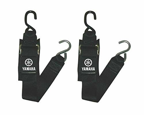 Yamaha Boat Watercraft PWC 2' x 2" Tie Down Strap Set Pair Black SBT-TRNSM-TD-08