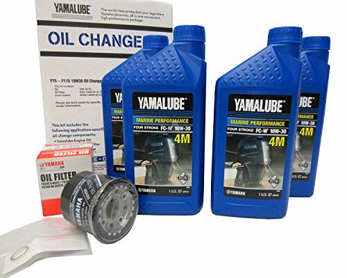 Yamaha Outboard New OEM Oil Change,Filter Service Kit F75-F115, LUB-MRNMD-KT-11