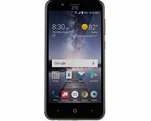 ZTE VZW-Z839PP Blade Vantage 5 16GB 1.1GHz 2GB Prepaid LTE Verizon Smartphone, Black, Carrier Locked to Verizon Prepaid