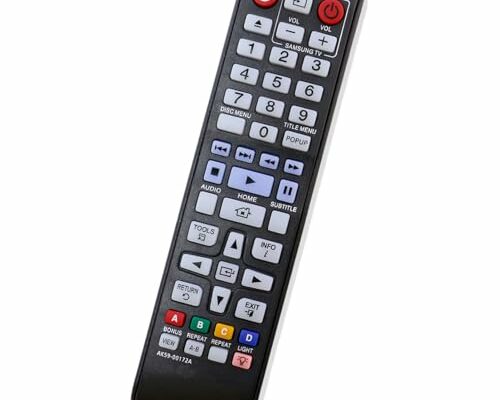 AK59-00172A Replace Remote Control fit for Samsung Blu-Ray Disc DVD Player BD-F5700 BD-J5100 BD-J5900 BD-J5700 BD-E5700 BD-E6500 BD-EM57 Bluray Blu Ray Home Theater Sound System