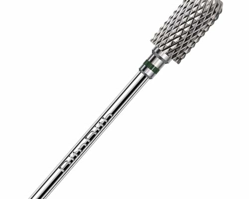 BITNBITH Nail Drill Bit 3/32”, Fast Remove for Acrylic or Hard Gel,Barrel Nail File Carbide Bit for Nail Cuticle Gel Dipping Powder Polishing, Professional Manicure Pedicure Nail Art Tool,Coarse