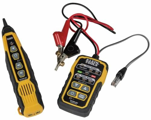 Klein Tools VDV500-820 Wire Tracer Tone Generator and Probe Kit Continuity Tester for Ethernet, Telephone, Speaker, Coax, Video, and Data Cables, RJ45, RJ11, RJ12