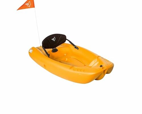 Pelican Solo 6 Feet Sit-on-top Youth Kayak - Pelican Kids Kayak - Perfect for Kids Comes with Kayak Accessories