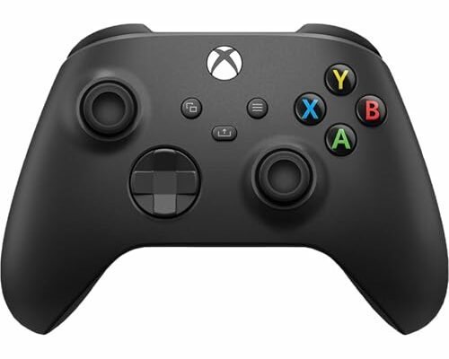 Xbox Core Wireless Gaming Controller – Carbon Black Series X|S, One, Windows PC, Android, and iOS